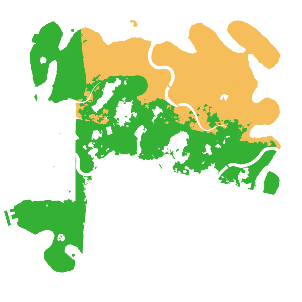 Biome Rust Map: Procedural Map, Size: 4000, Seed: 564257413