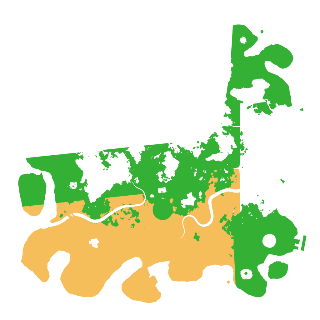 Biome Rust Map: Procedural Map, Size: 4250, Seed: 629410569