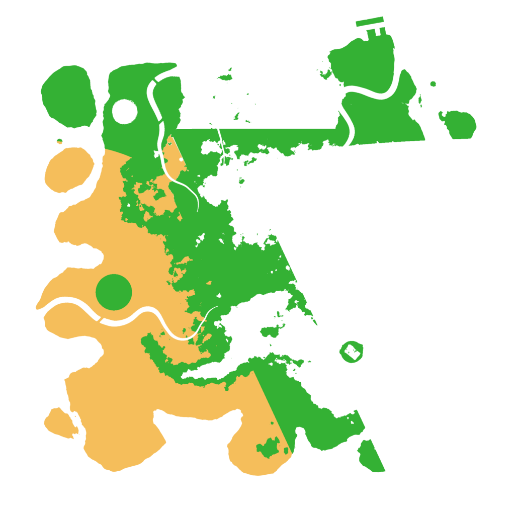 Biome Rust Map: Procedural Map, Size: 3750, Seed: 1116644402