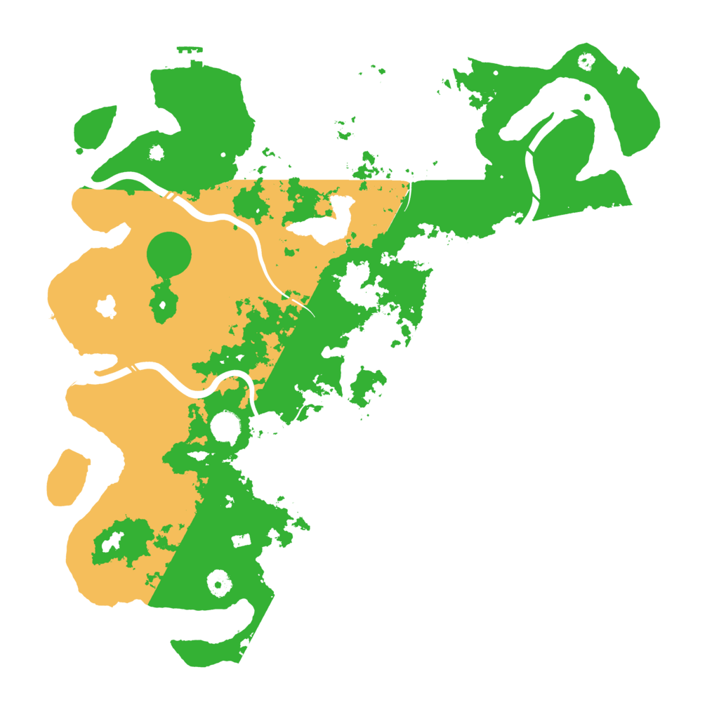 Biome Rust Map: Procedural Map, Size: 4250, Seed: 585154980