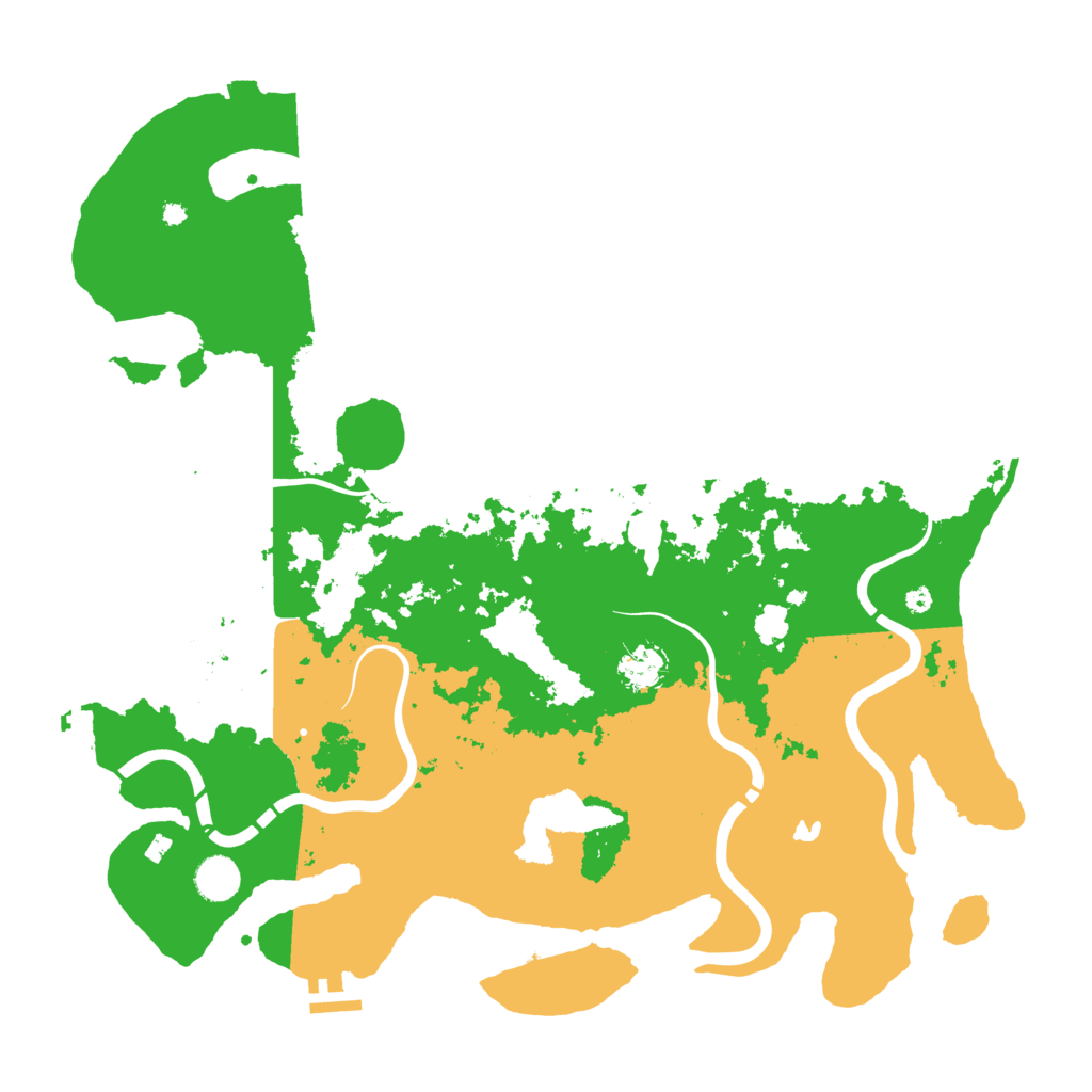 Biome Rust Map: Procedural Map, Size: 4250, Seed: 503412150