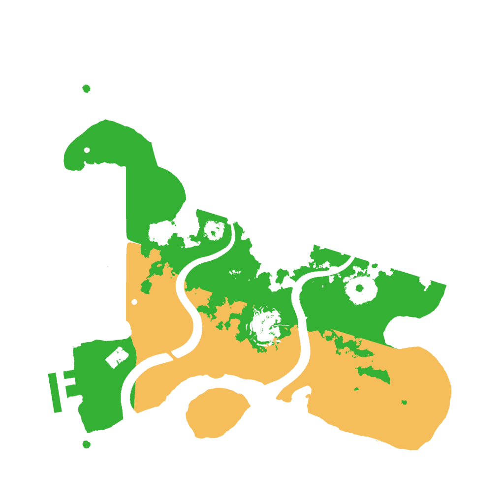 Biome Rust Map: Procedural Map, Size: 2573, Seed: 13825