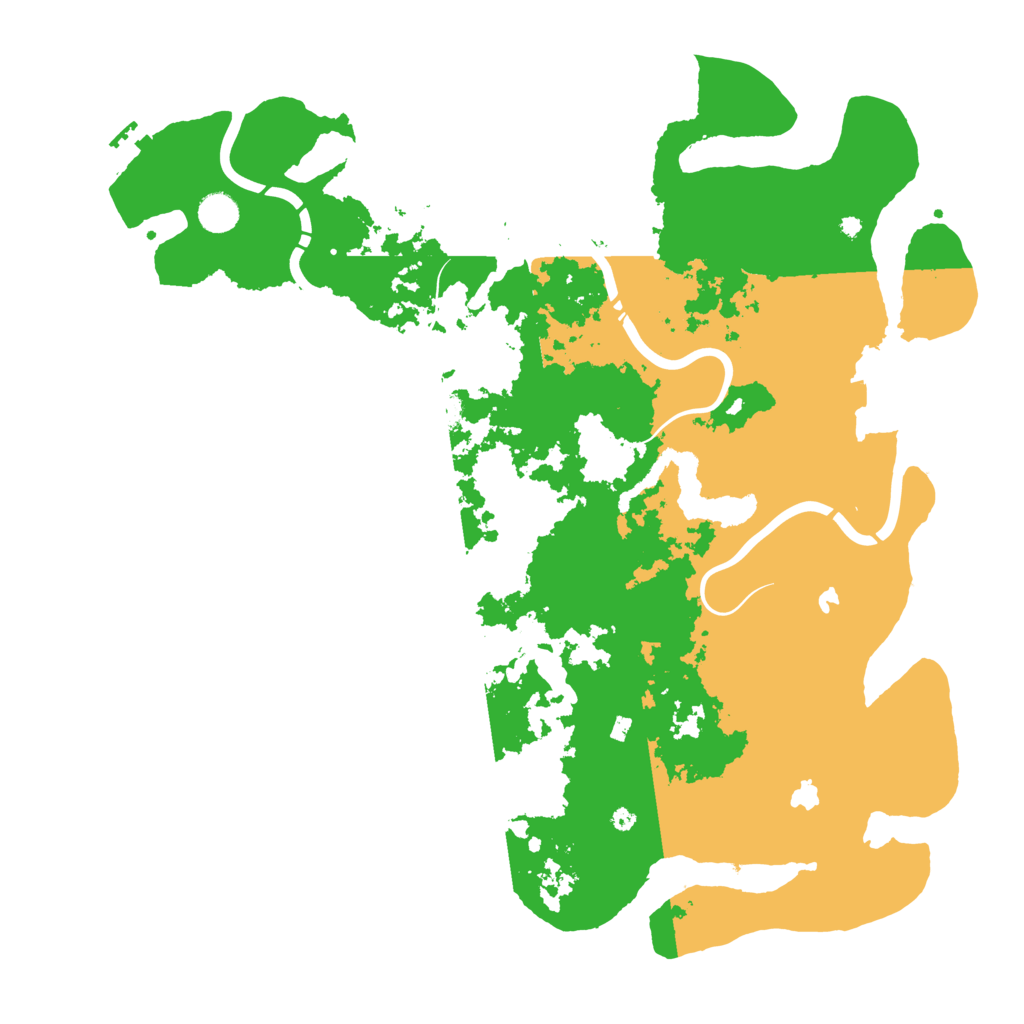 Biome Rust Map: Procedural Map, Size: 4500, Seed: 238923242