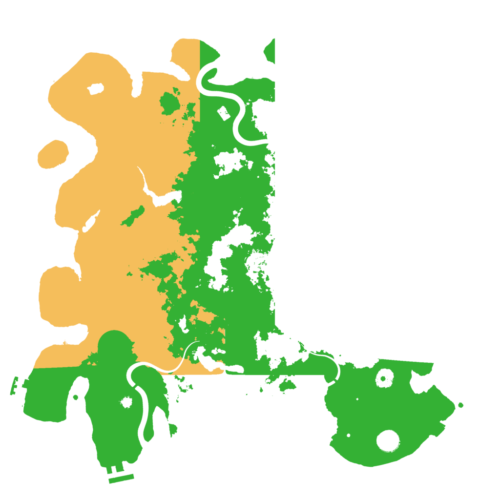Biome Rust Map: Procedural Map, Size: 4000, Seed: 60002