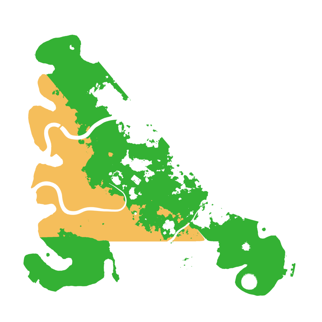 Biome Rust Map: Procedural Map, Size: 3600, Seed: 739800