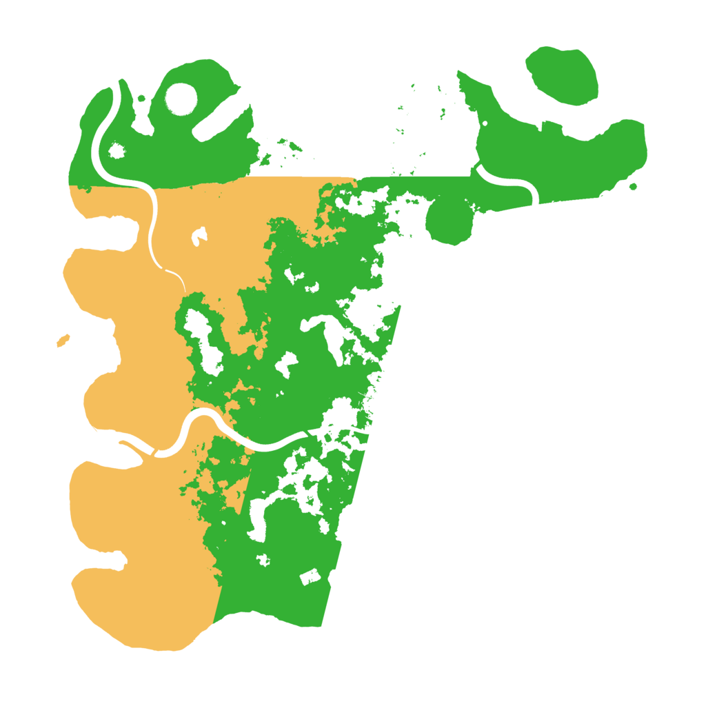 Biome Rust Map: Procedural Map, Size: 4000, Seed: 1014050707