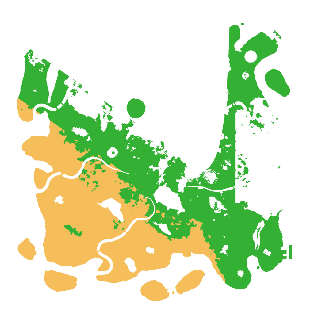 Biome Rust Map: Procedural Map, Size: 4500, Seed: 1771246756
