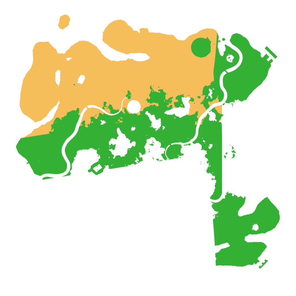 Biome Rust Map: Procedural Map, Size: 4000, Seed: 145090189