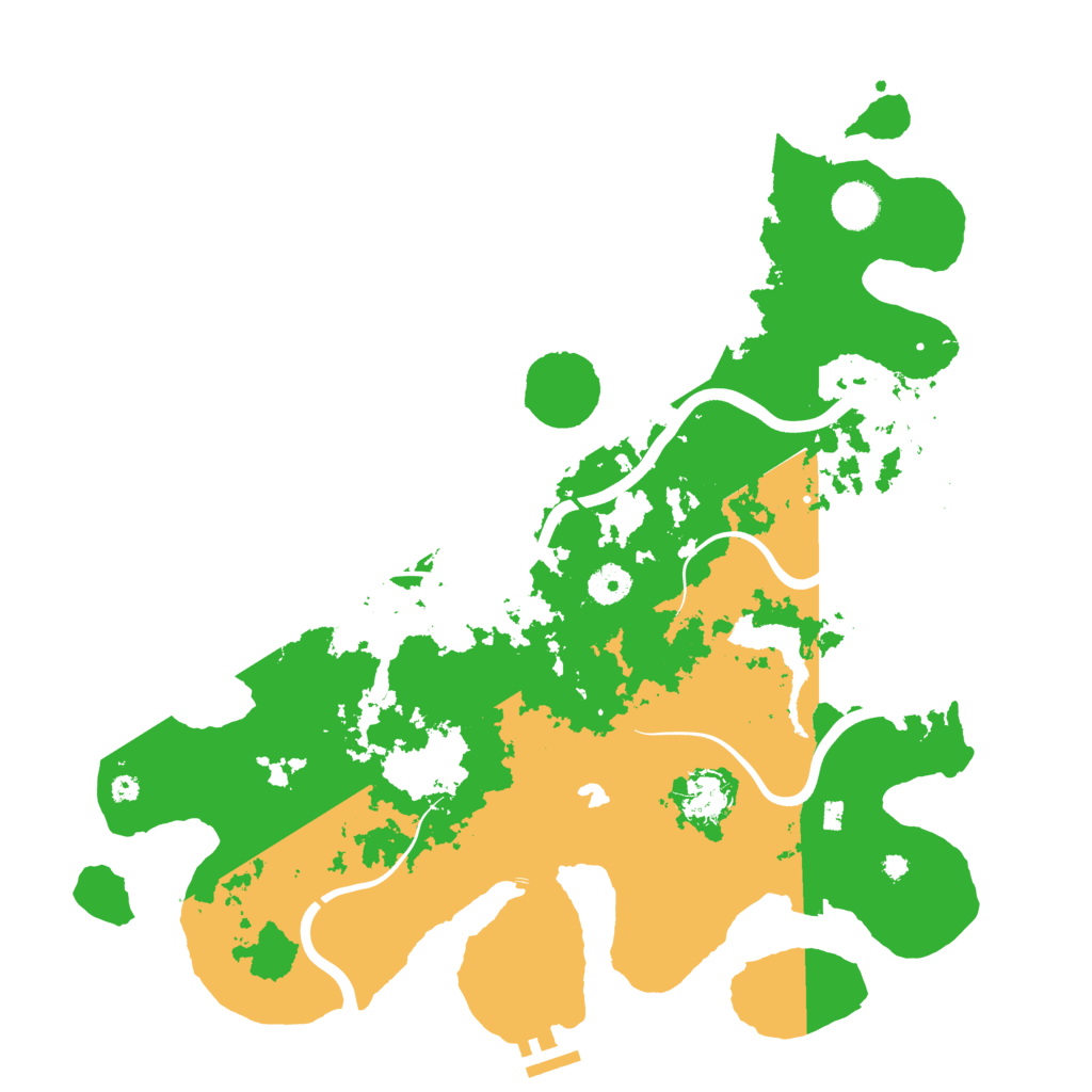 Biome Rust Map: Procedural Map, Size: 4000, Seed: 122748193