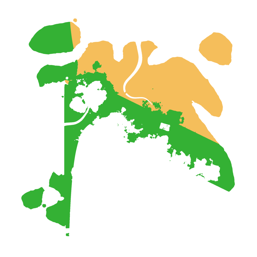Biome Rust Map: Procedural Map, Size: 2750, Seed: 343962682
