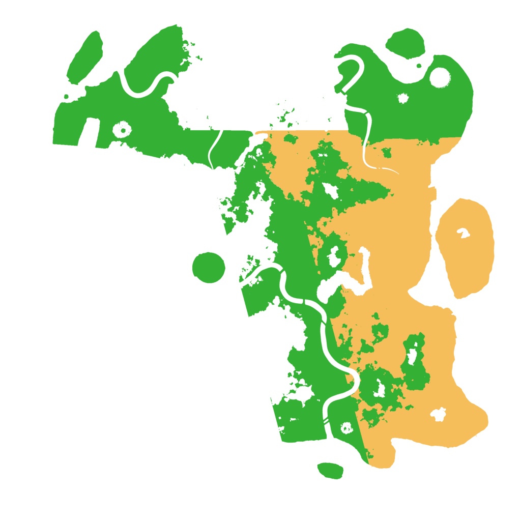 Biome Rust Map: Procedural Map, Size: 4500, Seed: 13655