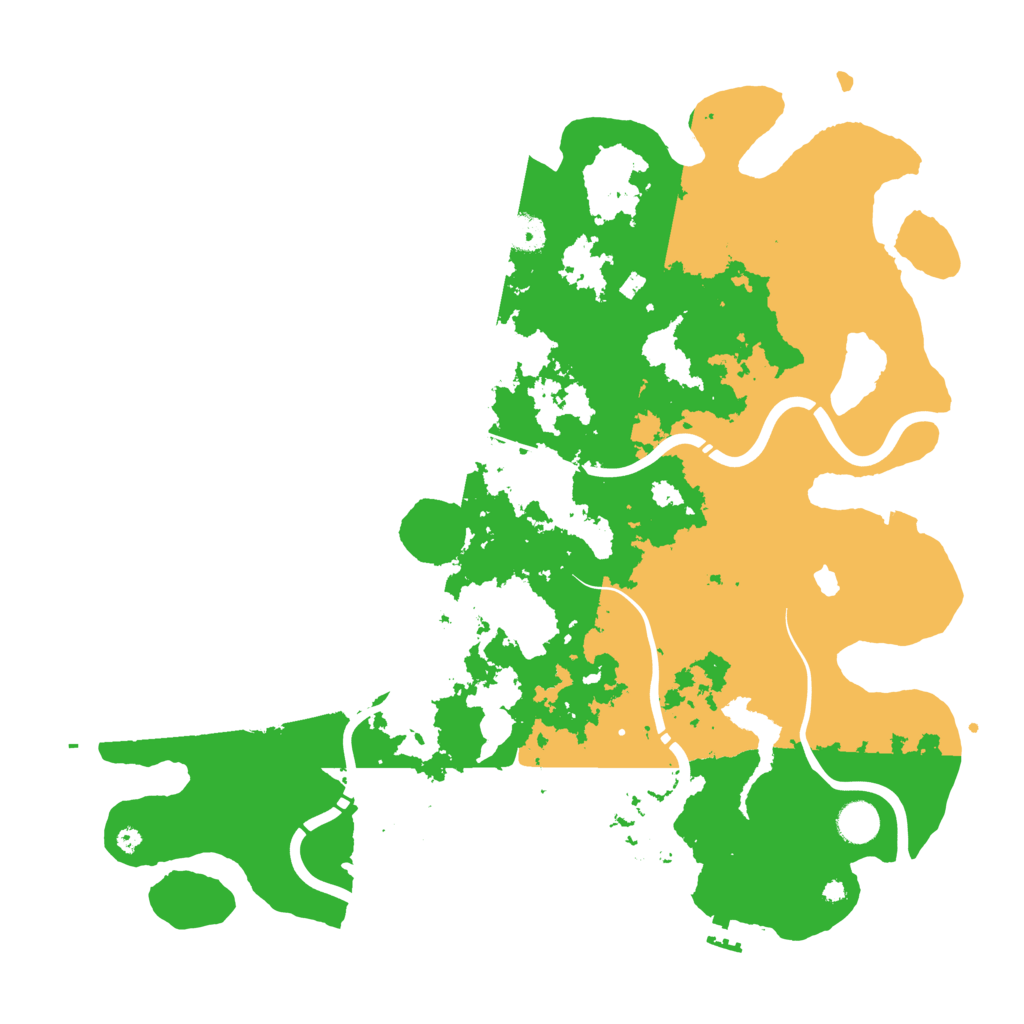 Biome Rust Map: Procedural Map, Size: 4250, Seed: 293524400