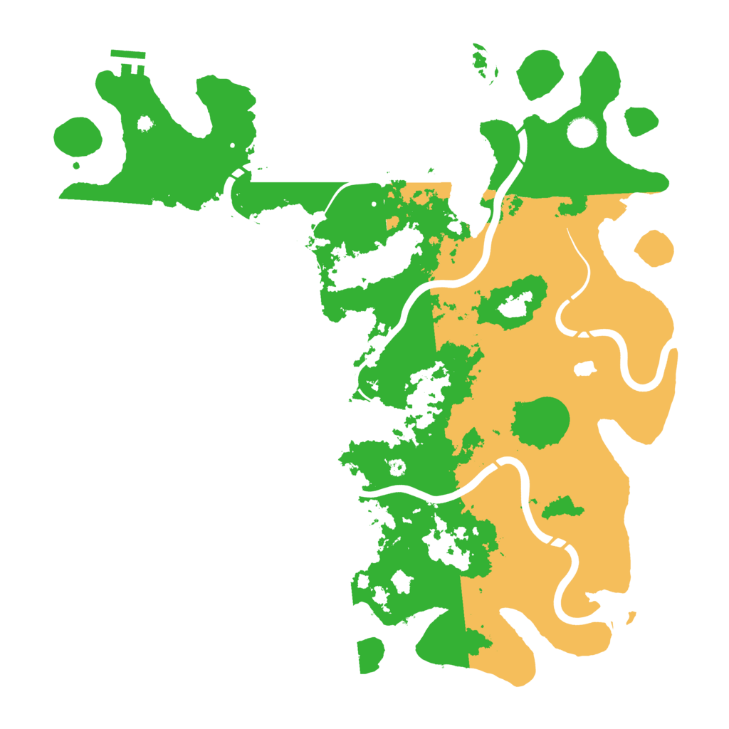 Biome Rust Map: Procedural Map, Size: 4250, Seed: 1267718032