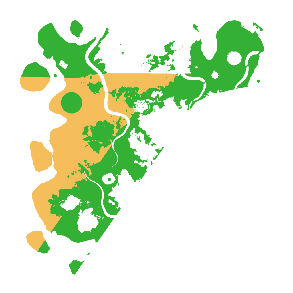 Biome Rust Map: Procedural Map, Size: 3650, Seed: 1248279060