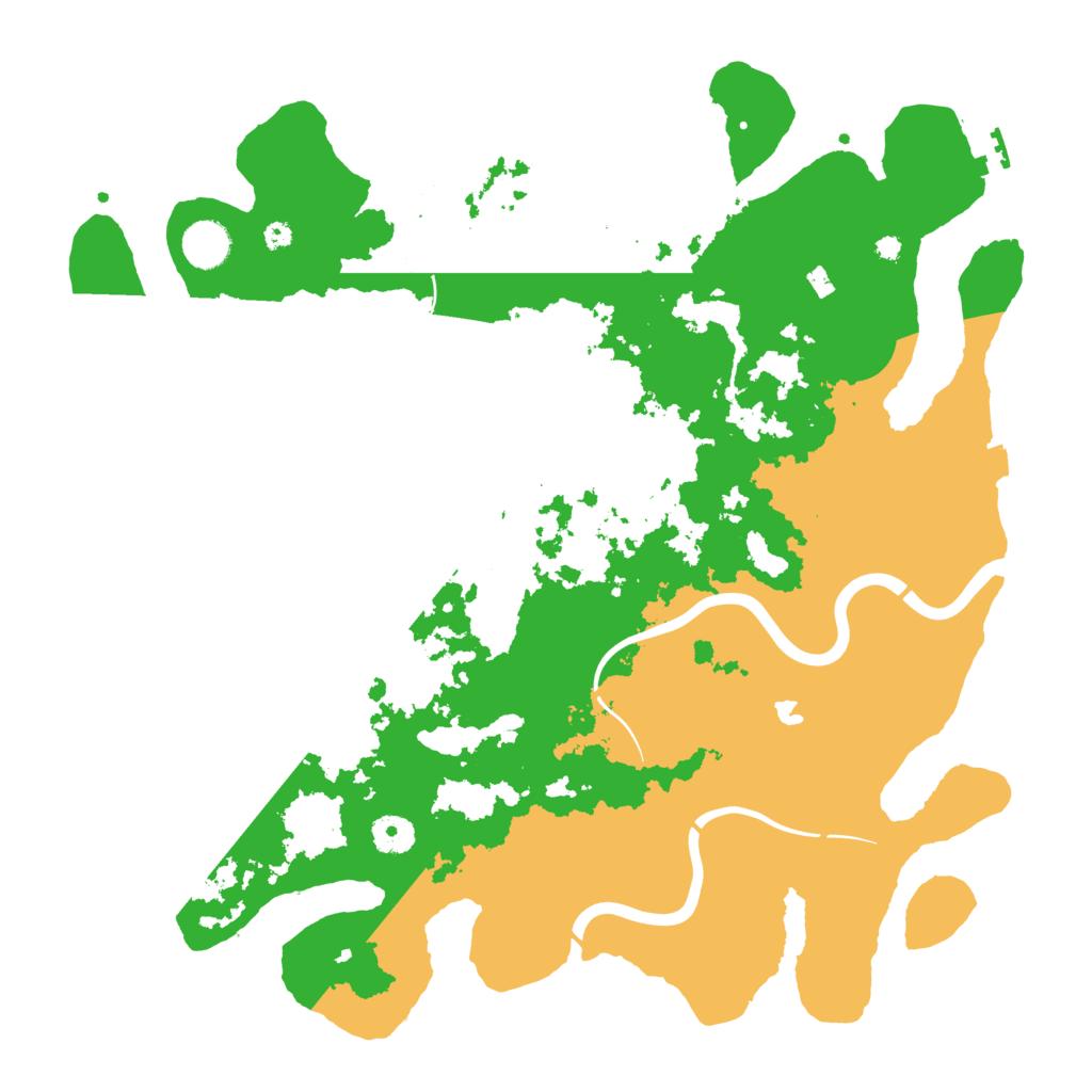 Biome Rust Map: Procedural Map, Size: 4000, Seed: 702009707