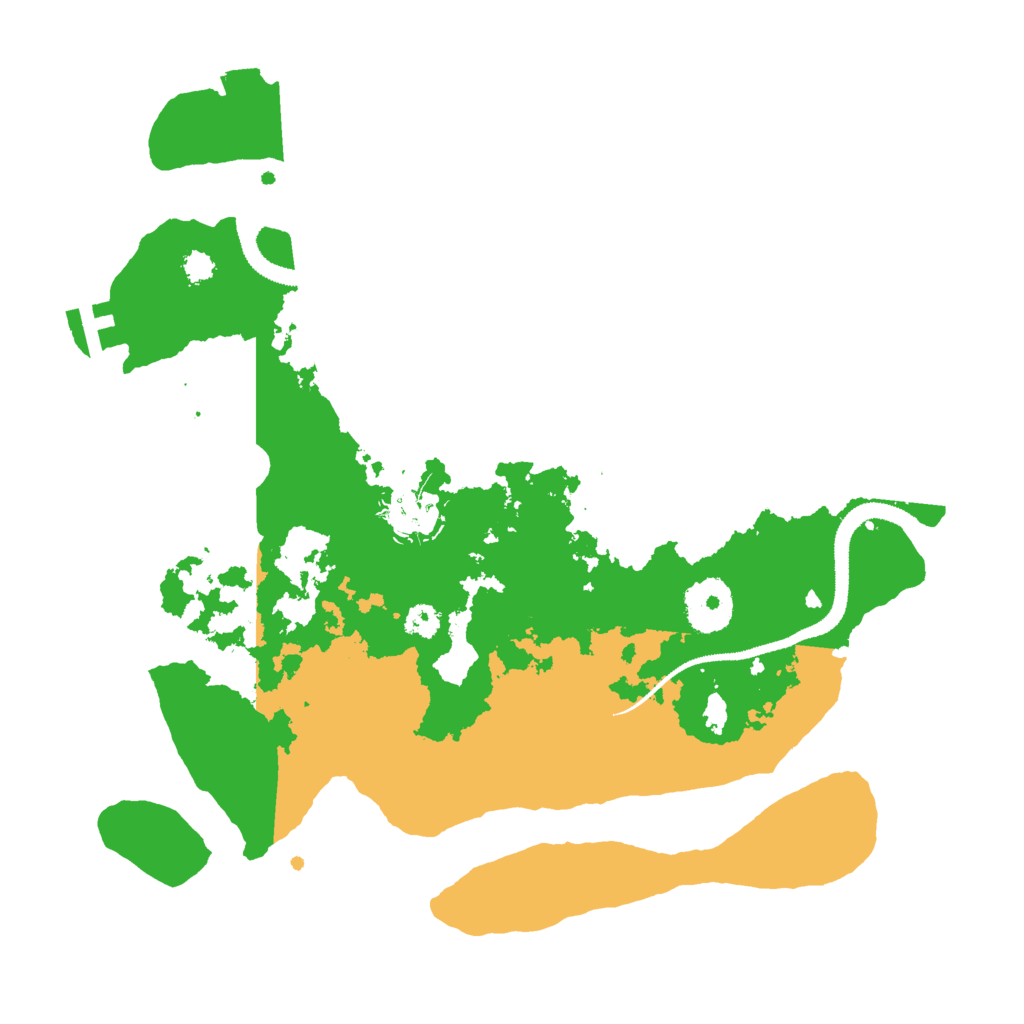 Biome Rust Map: Procedural Map, Size: 3000, Seed: 1487461046