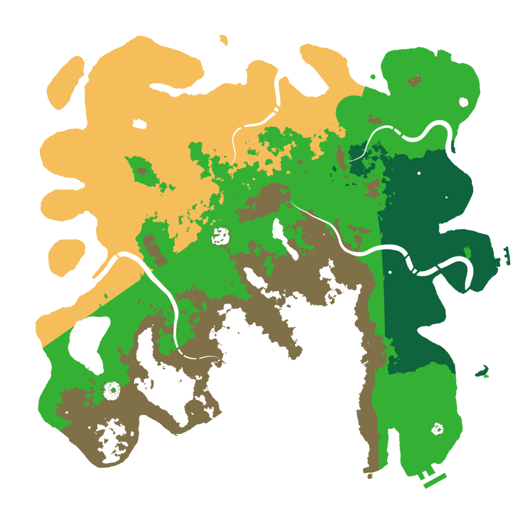 Biome Rust Map: Procedural Map, Size: 4250, Seed: 1435302179