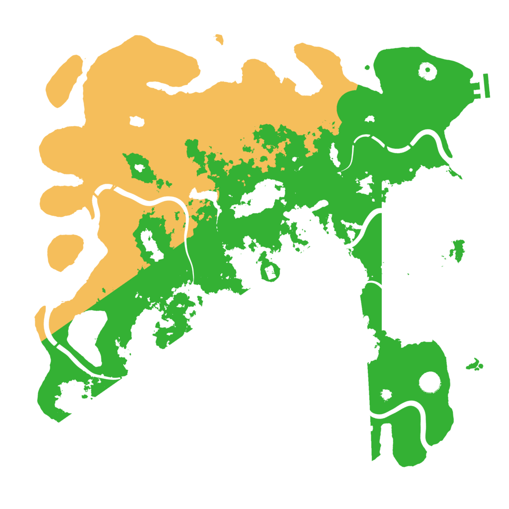 Biome Rust Map: Procedural Map, Size: 4250, Seed: 1435302179