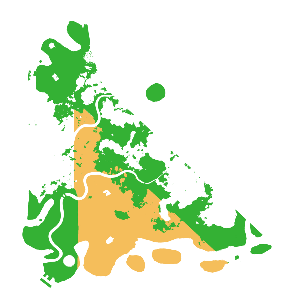 Biome Rust Map: Procedural Map, Size: 4500, Seed: 1038571850