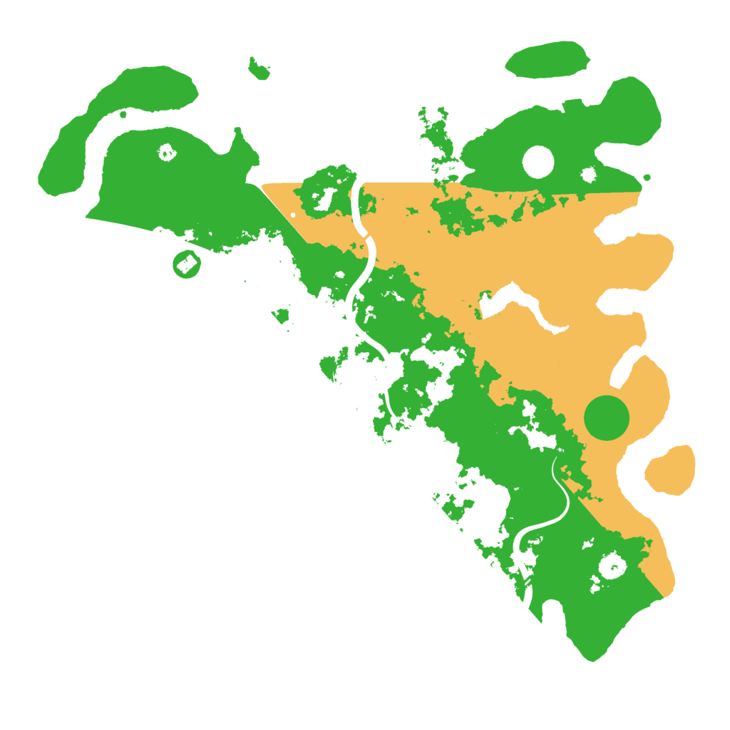 Biome Rust Map: Procedural Map, Size: 4250, Seed: 2020286249