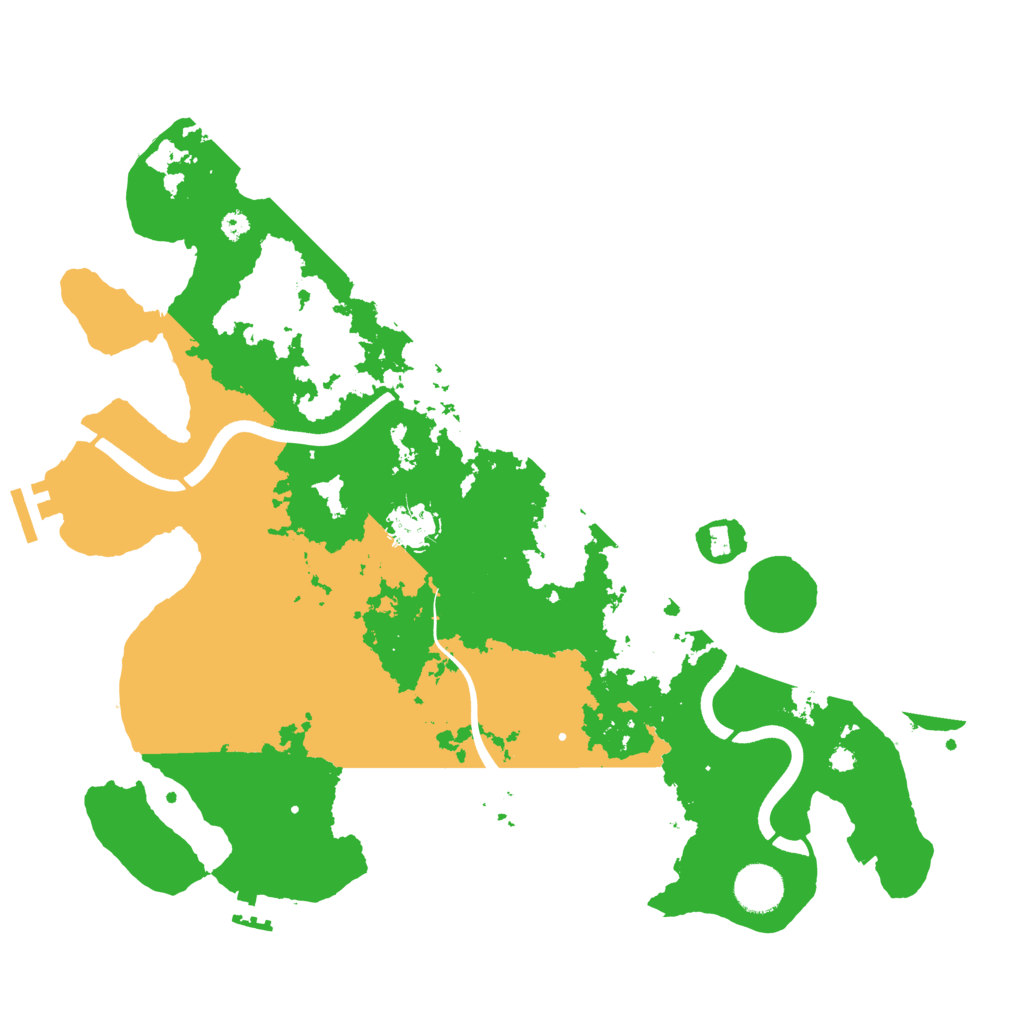 Biome Rust Map: Procedural Map, Size: 3750, Seed: 843801865