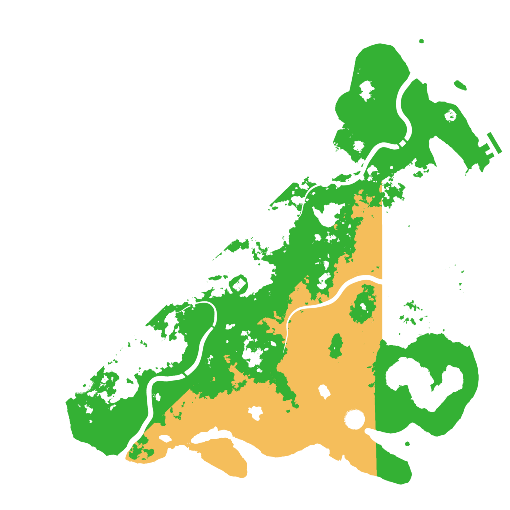 Biome Rust Map: Procedural Map, Size: 4500, Seed: 642515785