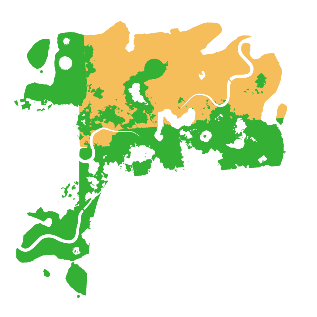 Biome Rust Map: Procedural Map, Size: 4200, Seed: 1980520421