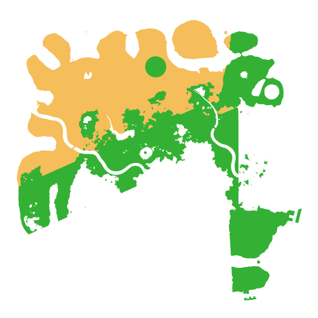 Biome Rust Map: Procedural Map, Size: 4000, Seed: 448766143