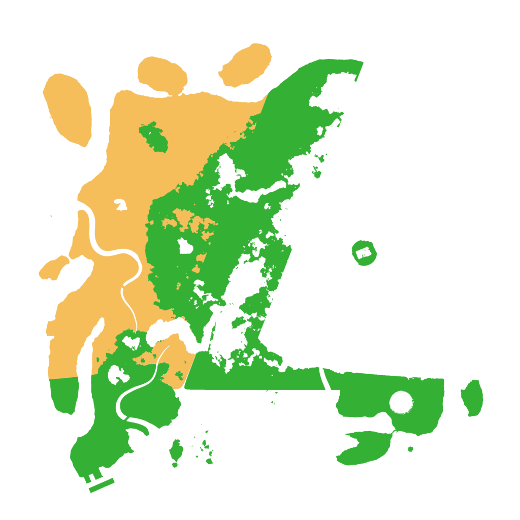 Biome Rust Map: Procedural Map, Size: 4000, Seed: 1928650523