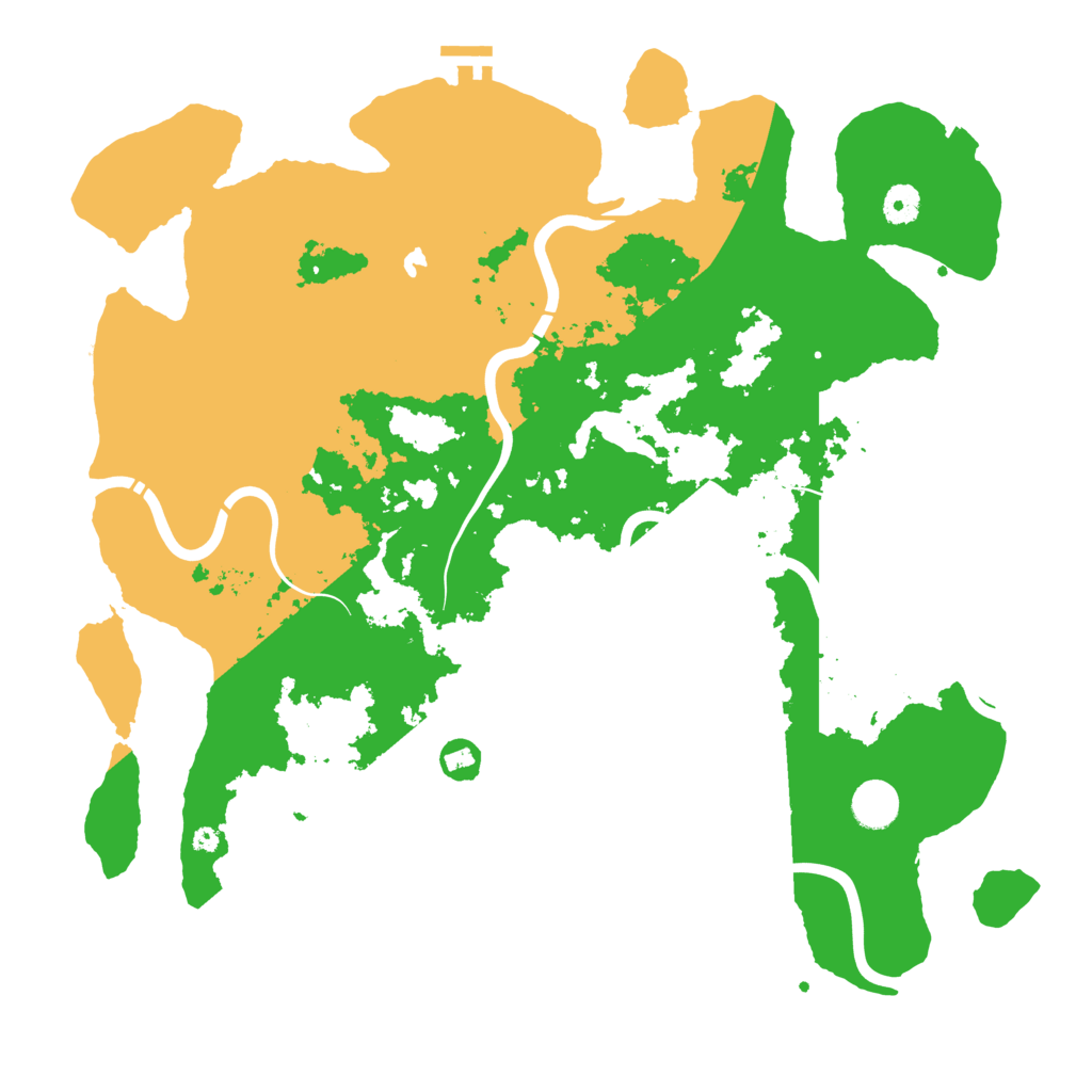 Biome Rust Map: Procedural Map, Size: 4250, Seed: 669077583