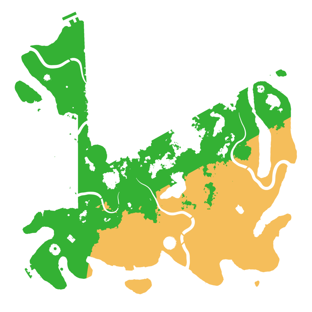 Biome Rust Map: Procedural Map, Size: 4250, Seed: 1159365218