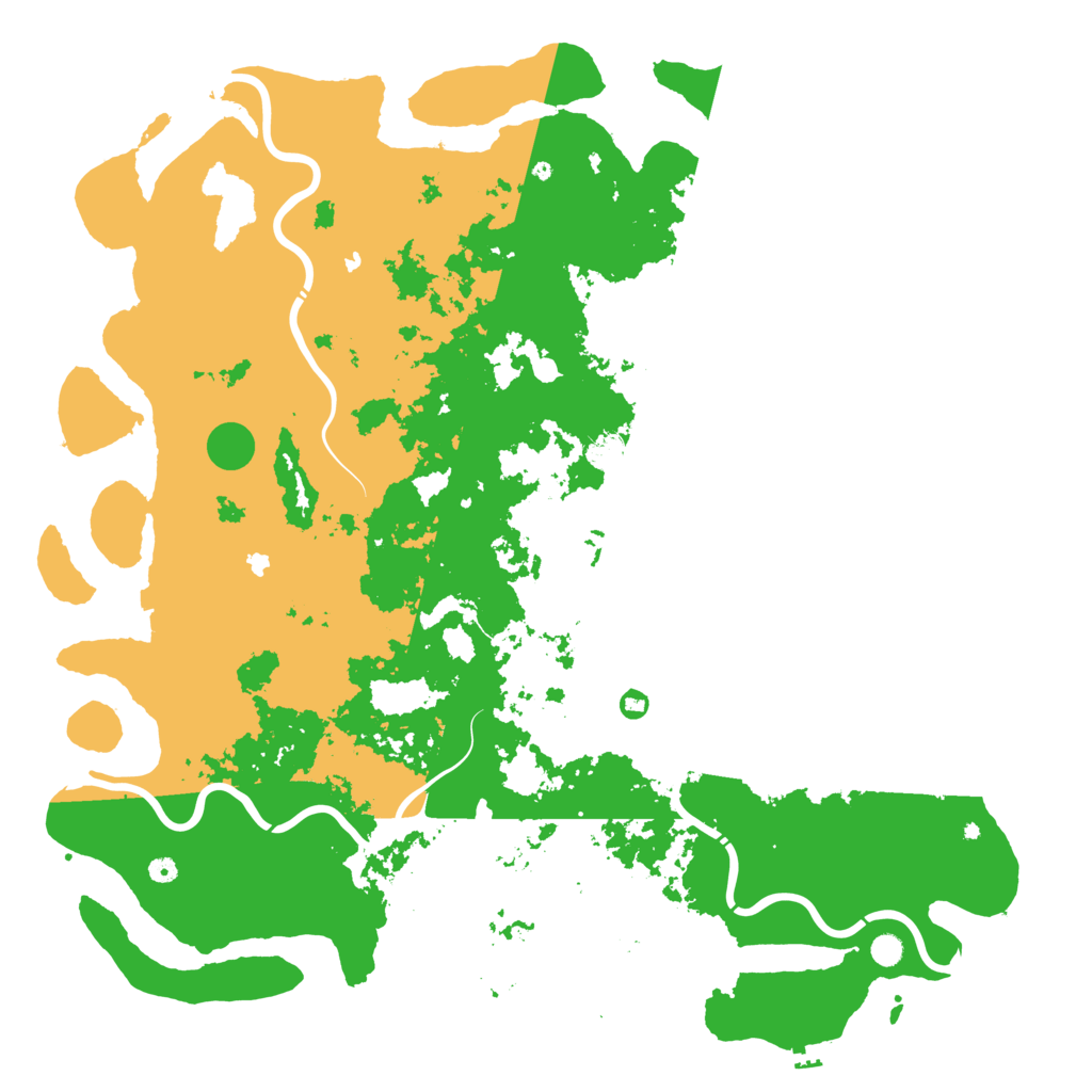 Biome Rust Map: Procedural Map, Size: 6000, Seed: 1780626004