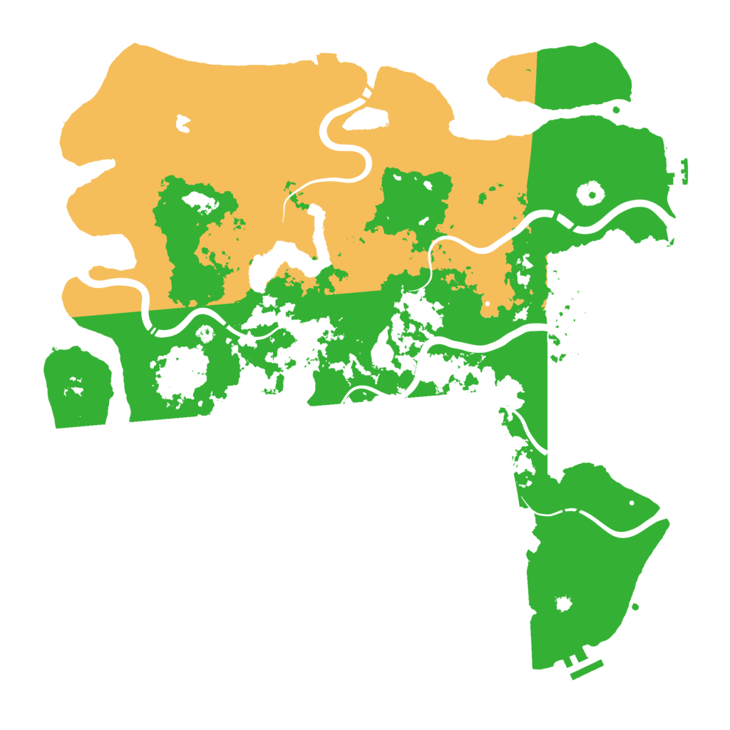 Biome Rust Map: Procedural Map, Size: 4250, Seed: 1533320502