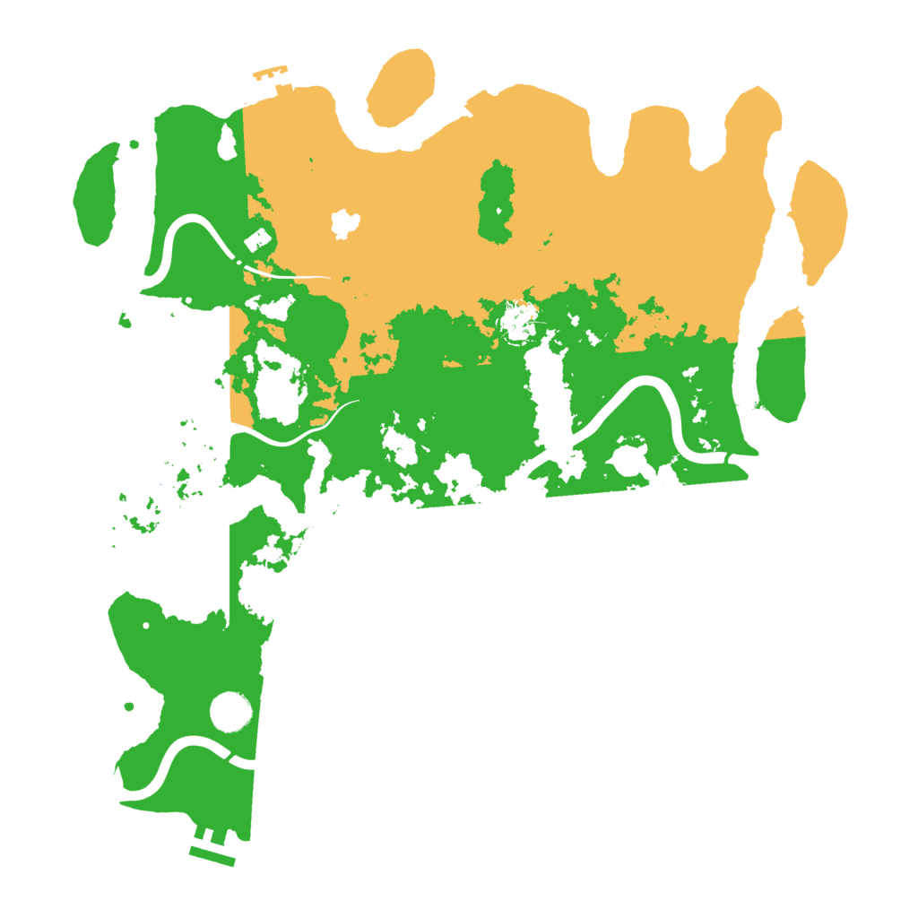 Biome Rust Map: Procedural Map, Size: 4000, Seed: 324482958