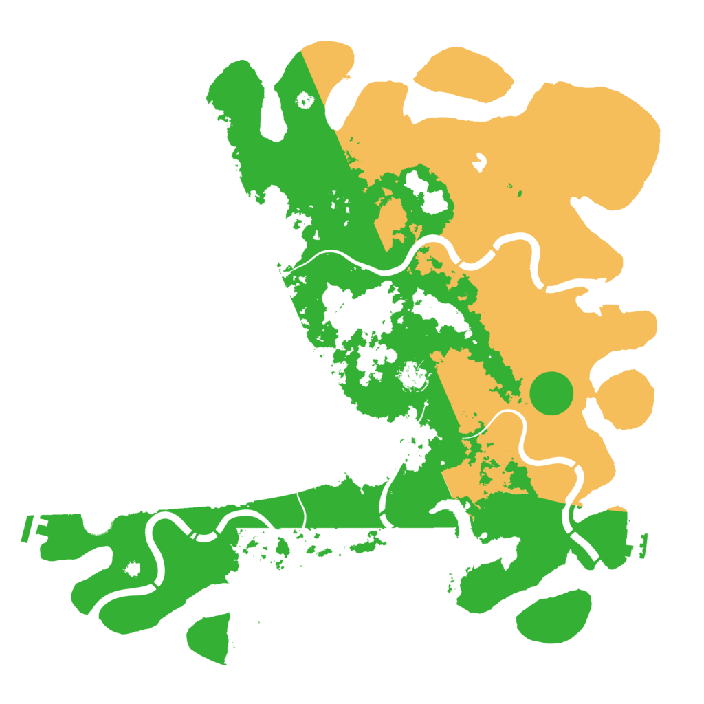 Biome Rust Map: Procedural Map, Size: 4250, Seed: 1974494826