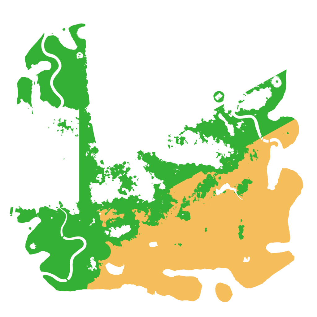Biome Rust Map: Procedural Map, Size: 4800, Seed: 1707237841