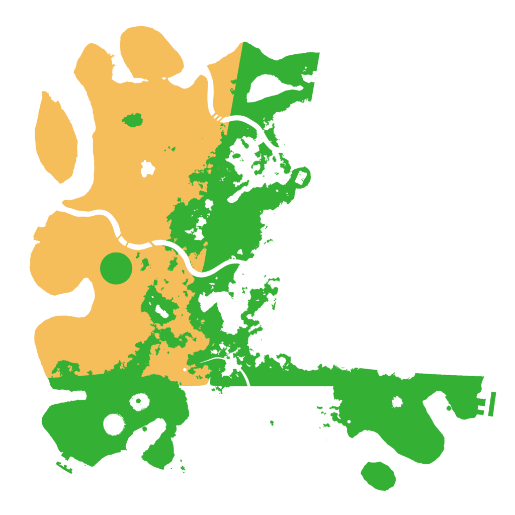 Biome Rust Map: Procedural Map, Size: 4250, Seed: 740771727