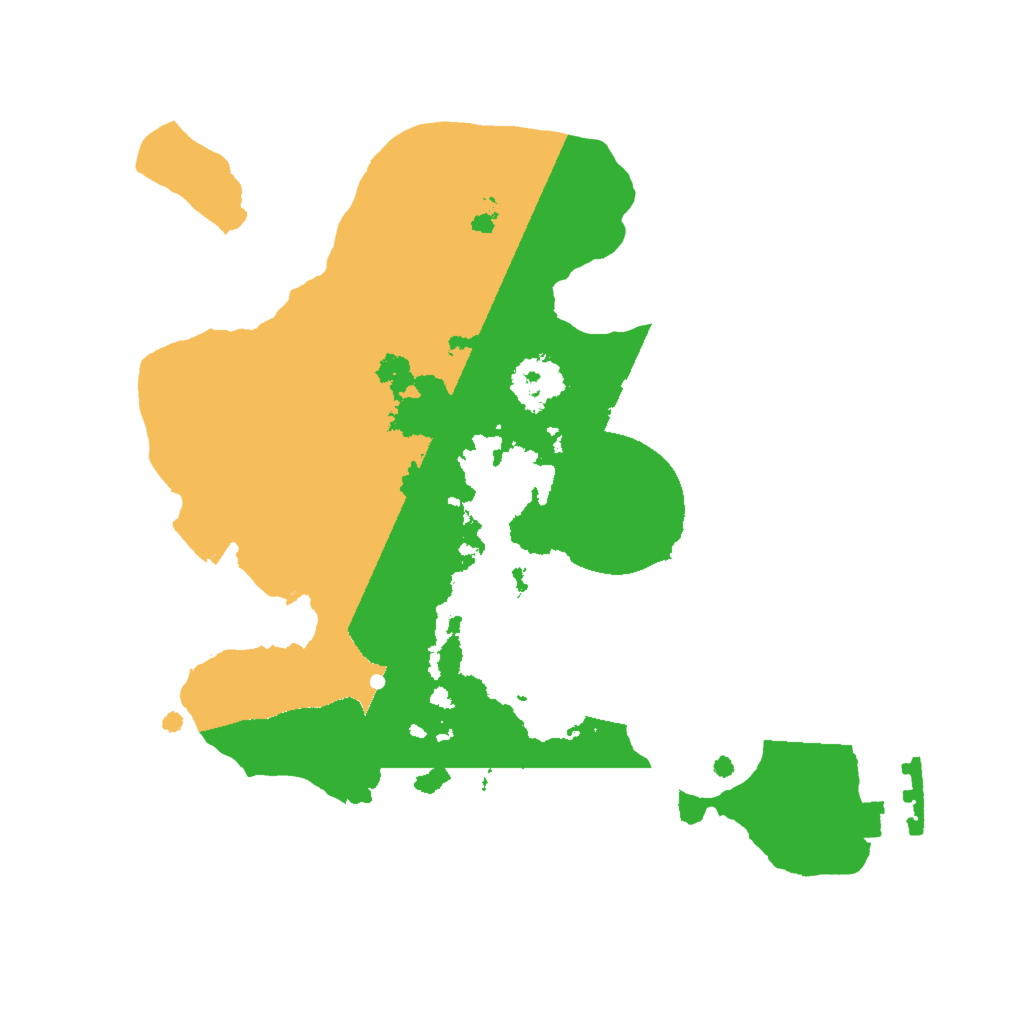 Biome Rust Map: Procedural Map, Size: 2000, Seed: 1365773529