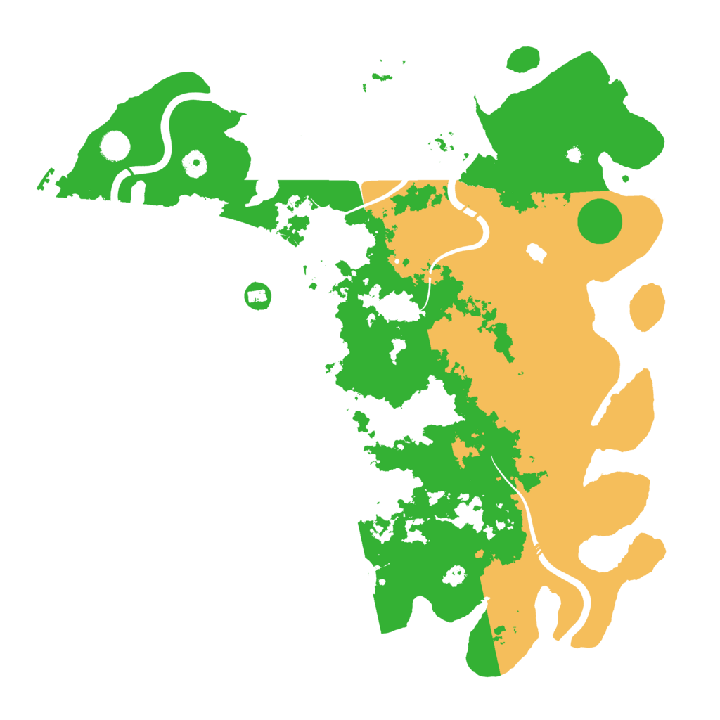 Biome Rust Map: Procedural Map, Size: 4250, Seed: 1483911521