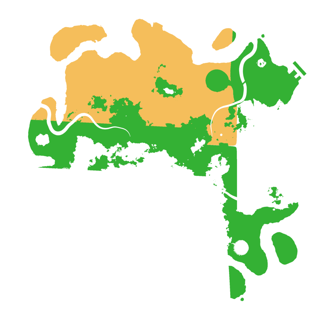 Biome Rust Map: Procedural Map, Size: 3750, Seed: 260806