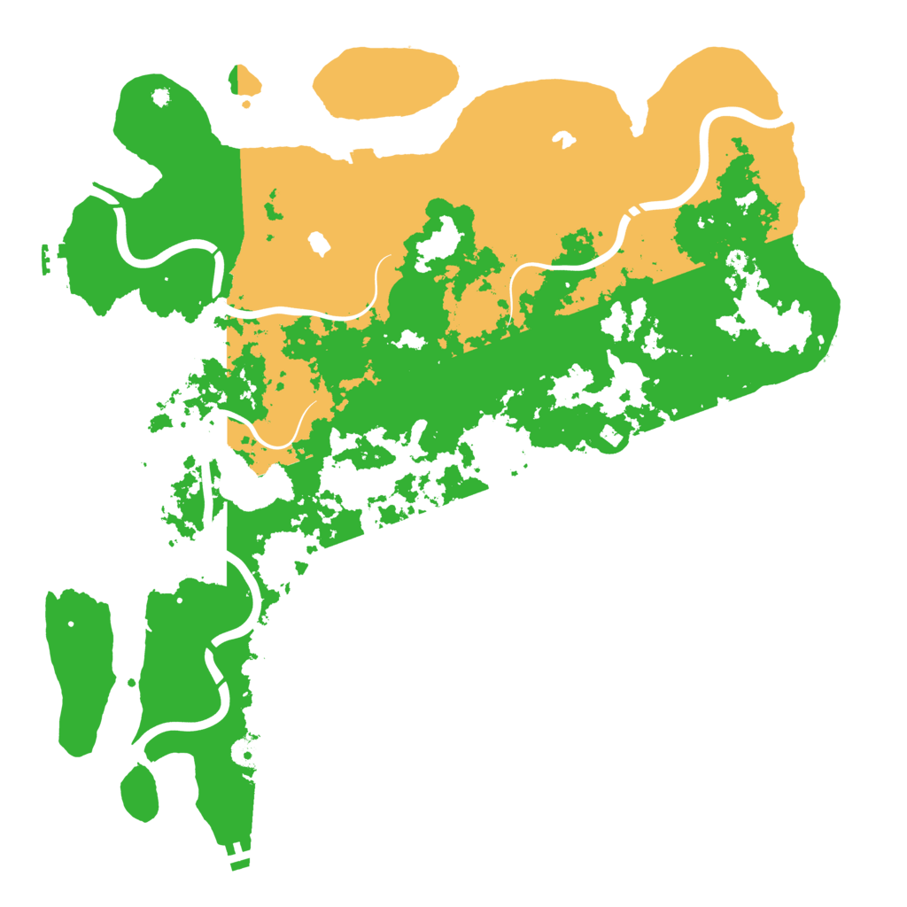 Biome Rust Map: Procedural Map, Size: 4500, Seed: 1547543028