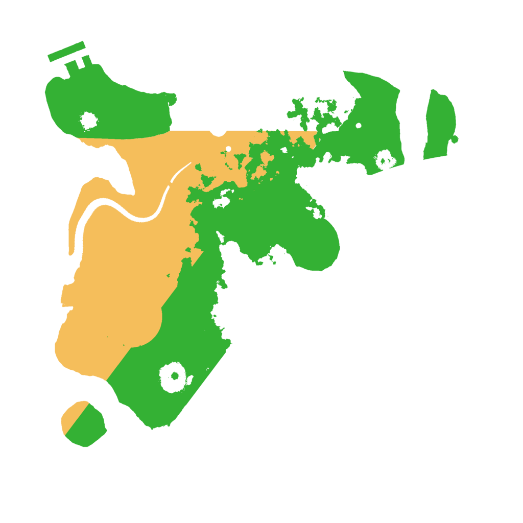 Biome Rust Map: Procedural Map, Size: 2750, Seed: 150000