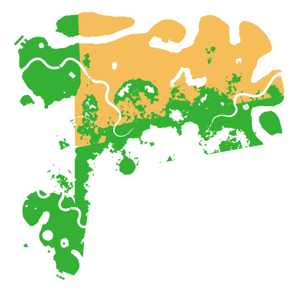 Biome Rust Map: Procedural Map, Size: 5000, Seed: 1930720560
