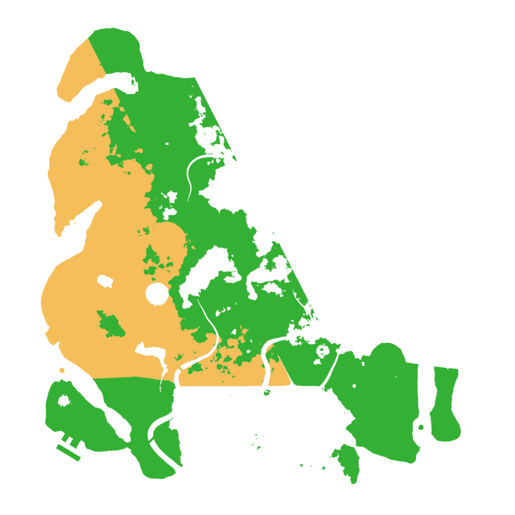 Biome Rust Map: Procedural Map, Size: 4000, Seed: 1035131578