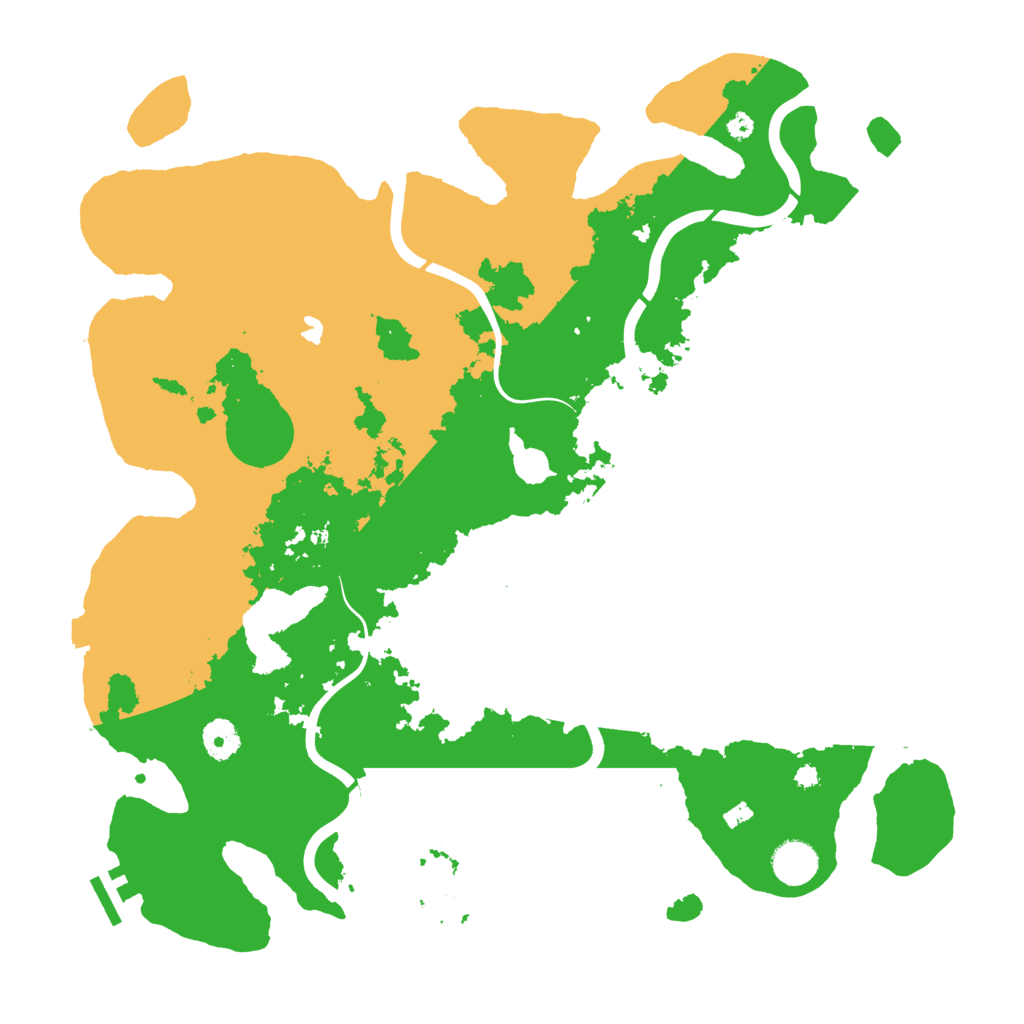 Biome Rust Map: Procedural Map, Size: 4000, Seed: 365824809