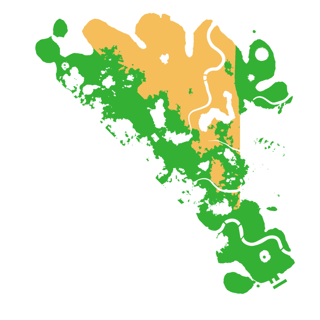 Biome Rust Map: Procedural Map, Size: 4250, Seed: 1536525261