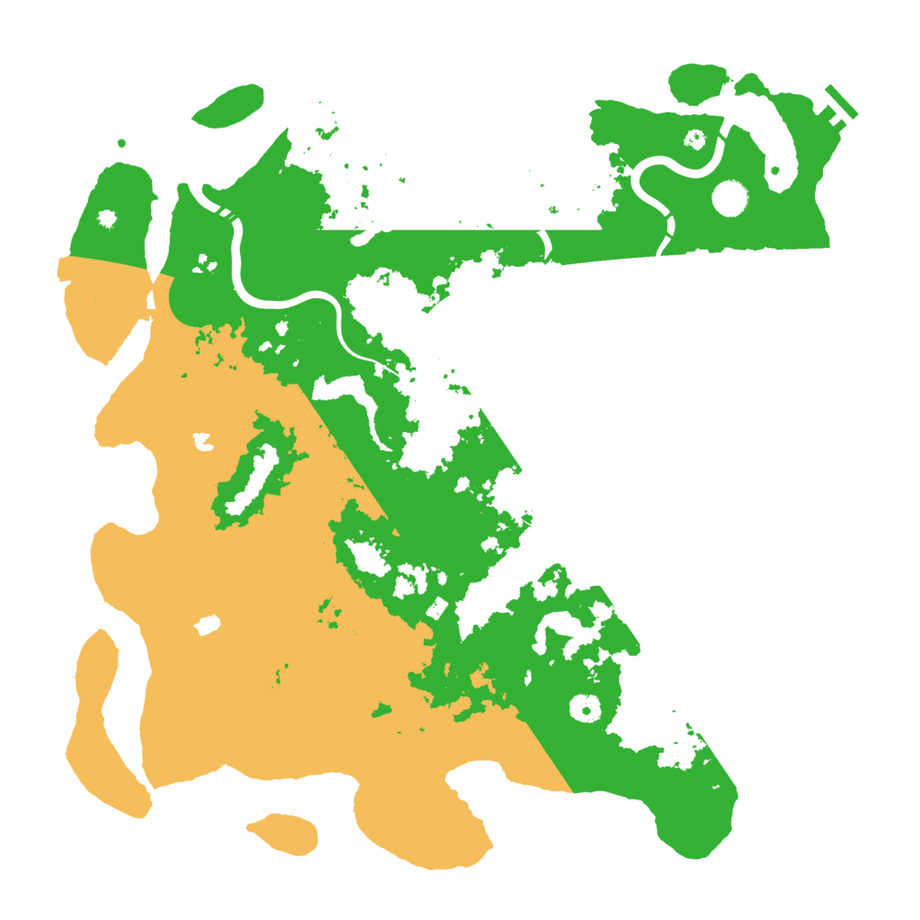 Biome Rust Map: Procedural Map, Size: 4500, Seed: 2764510