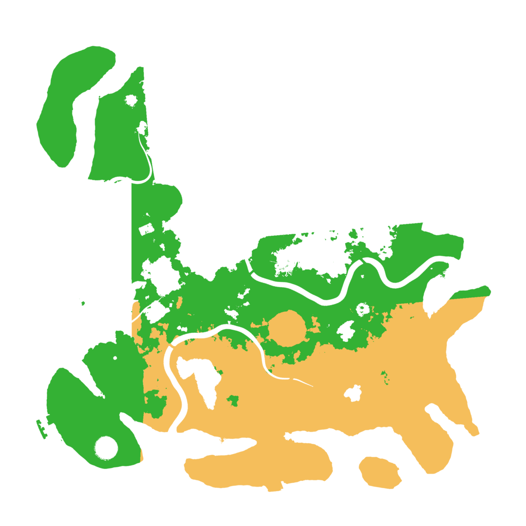 Biome Rust Map: Procedural Map, Size: 4000, Seed: 1839686606