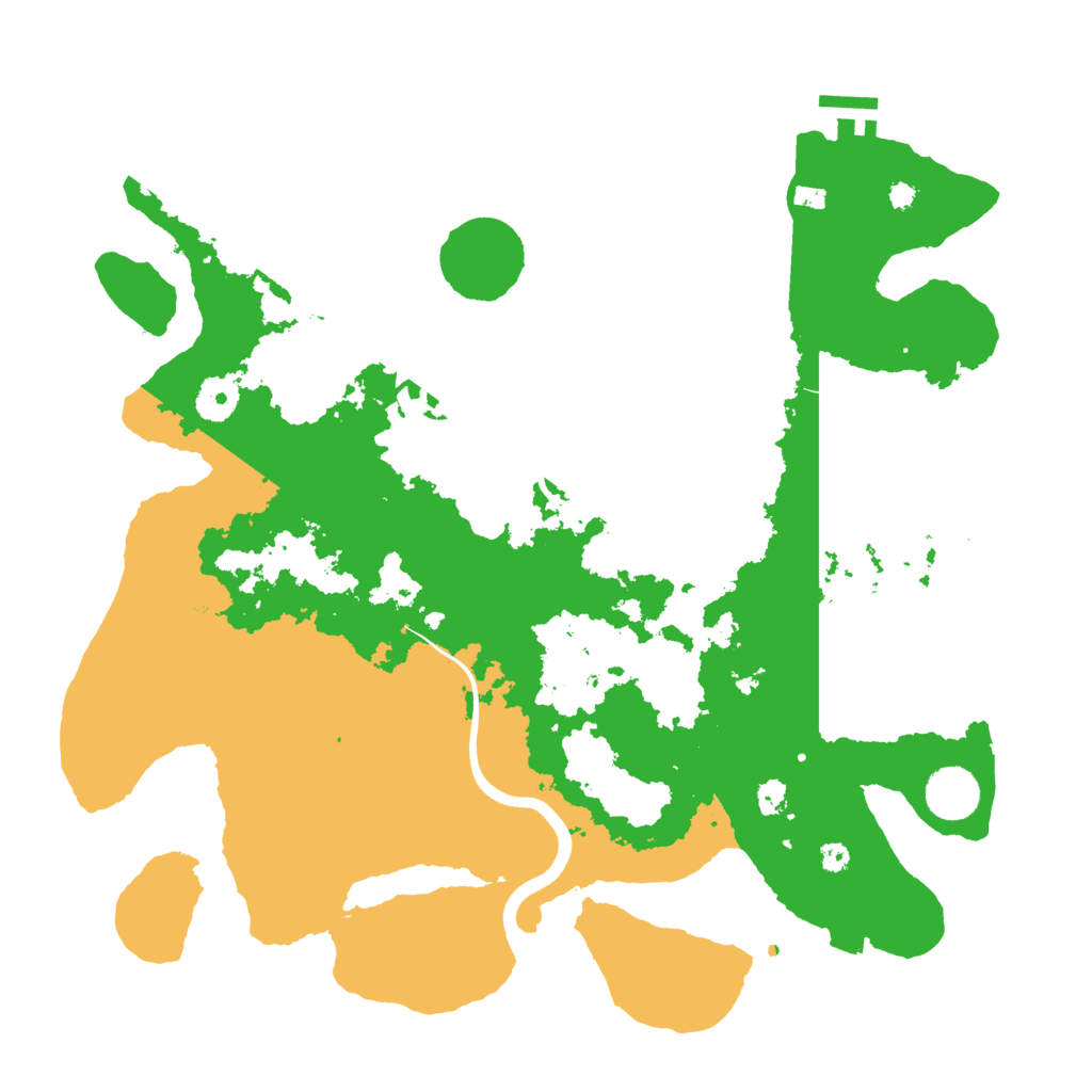 Biome Rust Map: Procedural Map, Size: 3750, Seed: 1290465546
