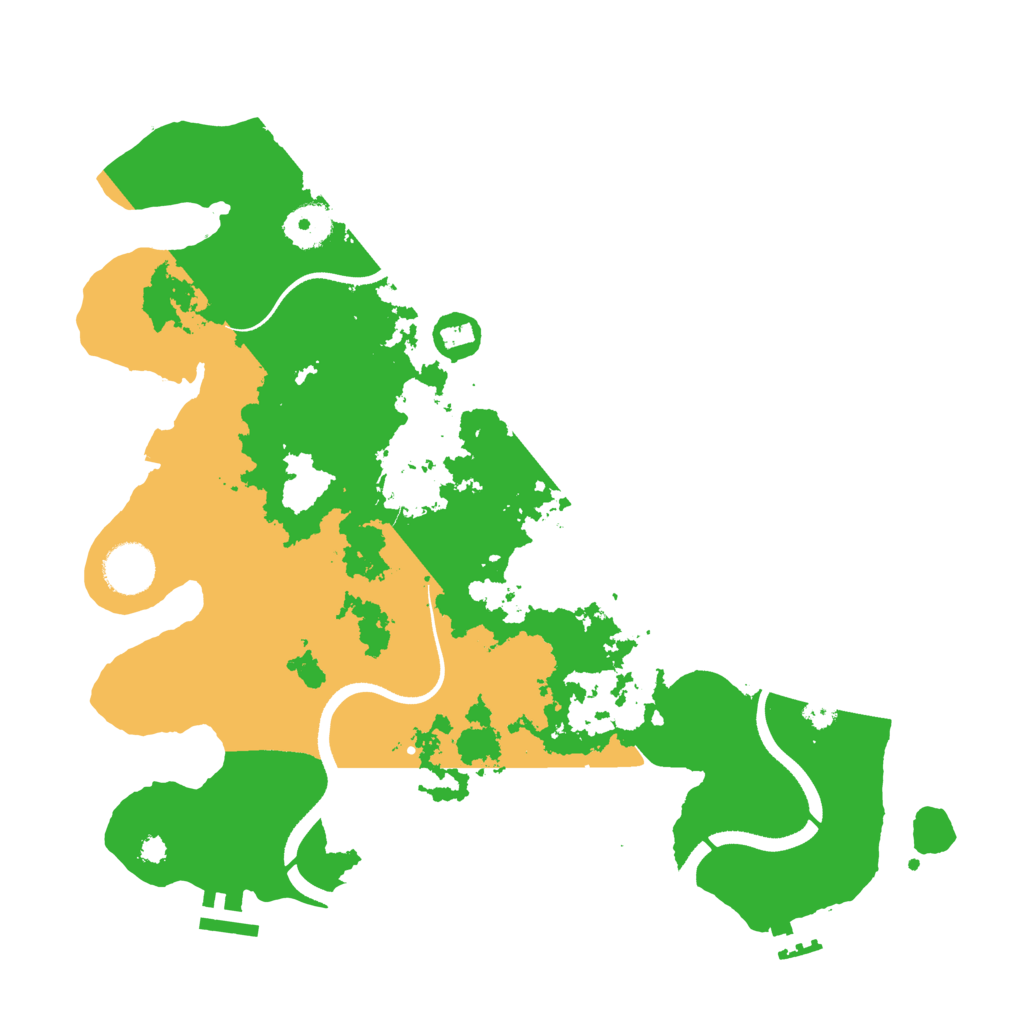 Biome Rust Map: Procedural Map, Size: 3500, Seed: 1786309316